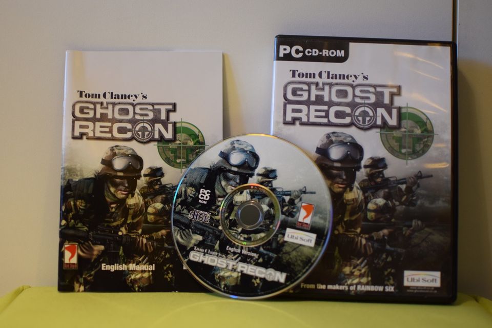 Tom Clancy's Ghost Recon PC CD-ROM peli