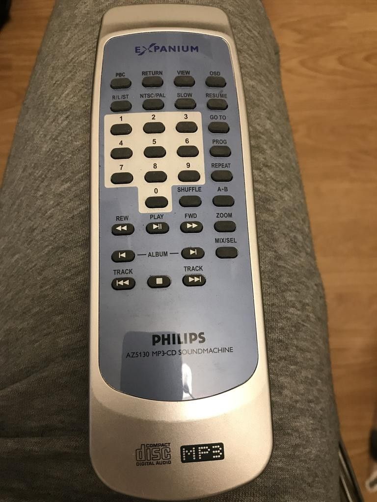 Philips AZ5130 kaukosäädin