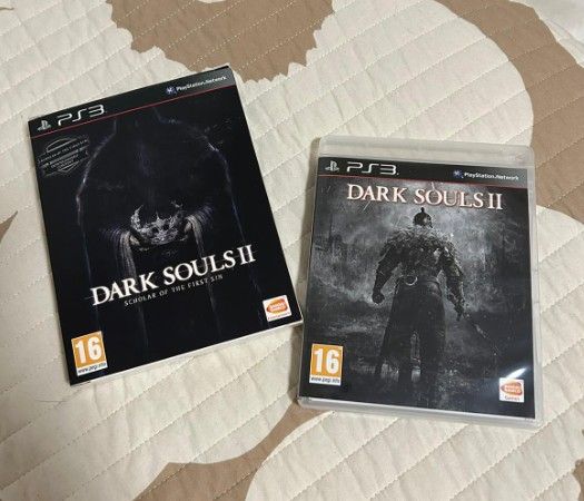 Dark Souls II Scholar of the first Sin peli + box