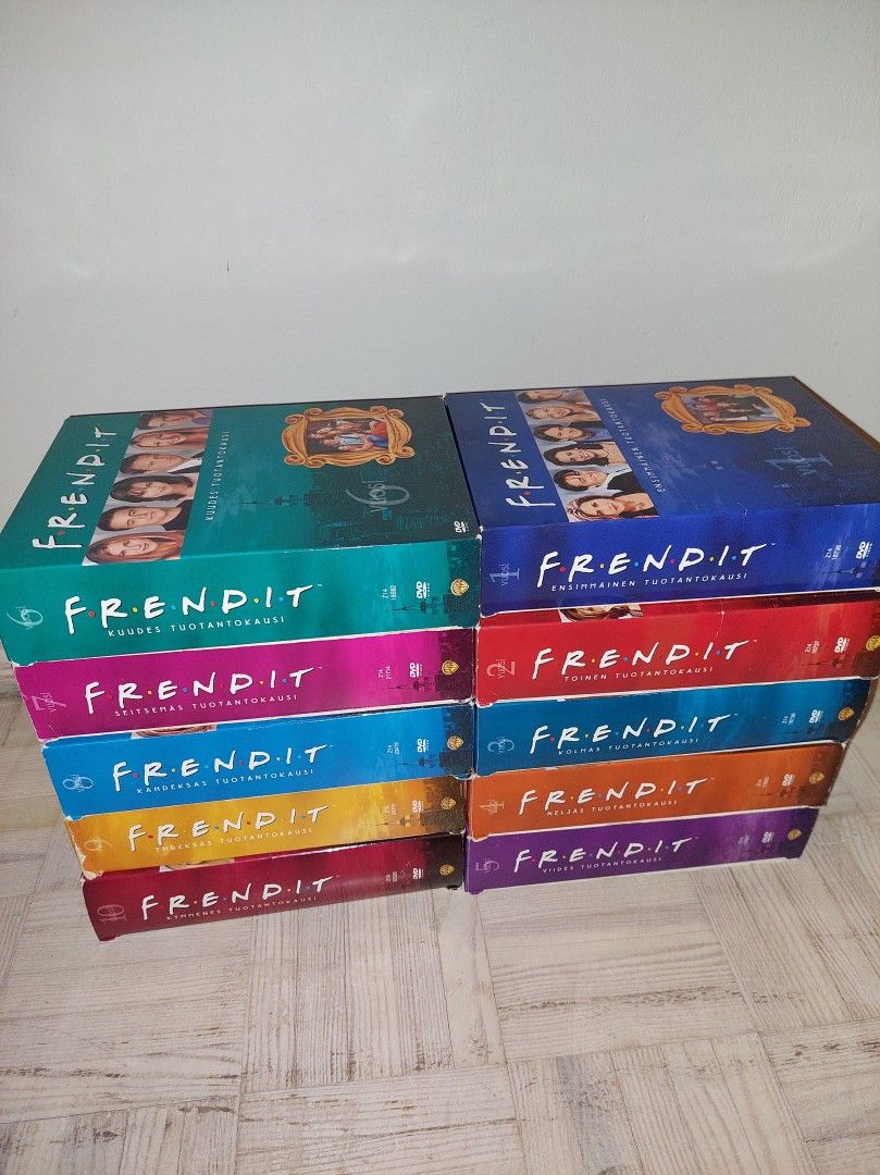 Frendit-sarja DVD kaudet 1-10