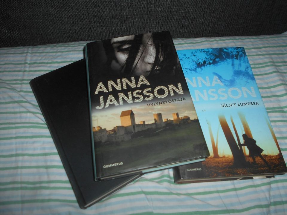 Anna Jansson kirjoja 5
