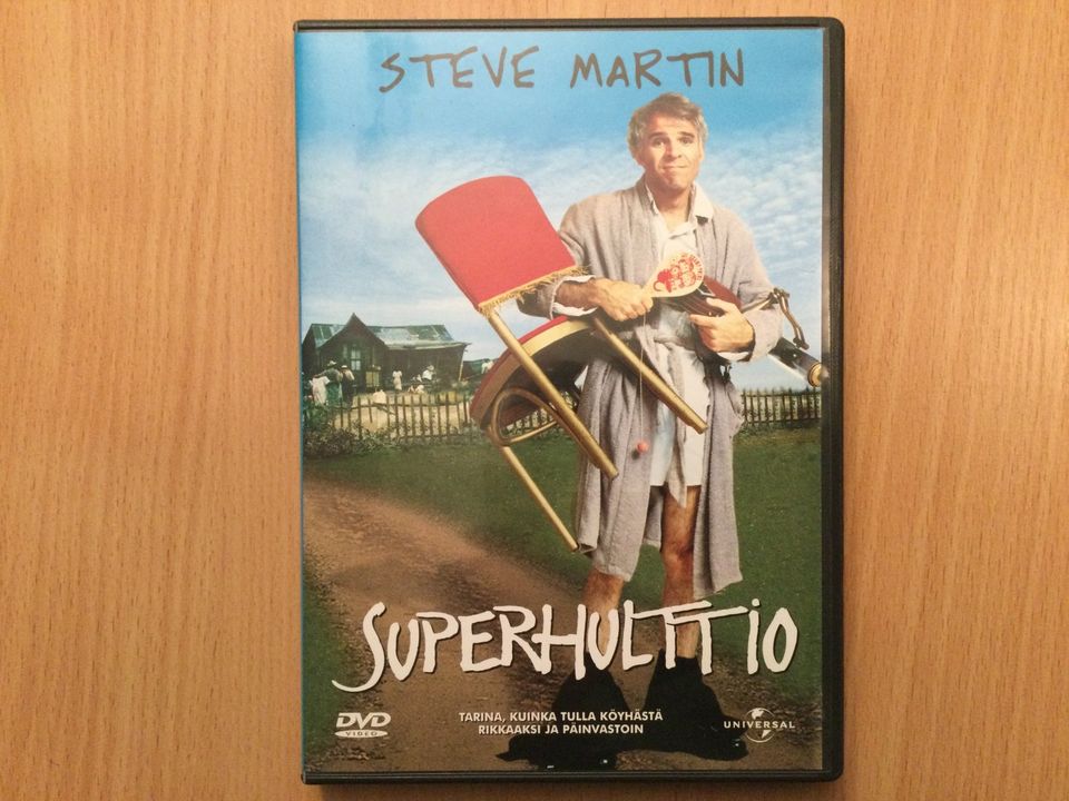 Superhulttio- DVD (Steve Martin)