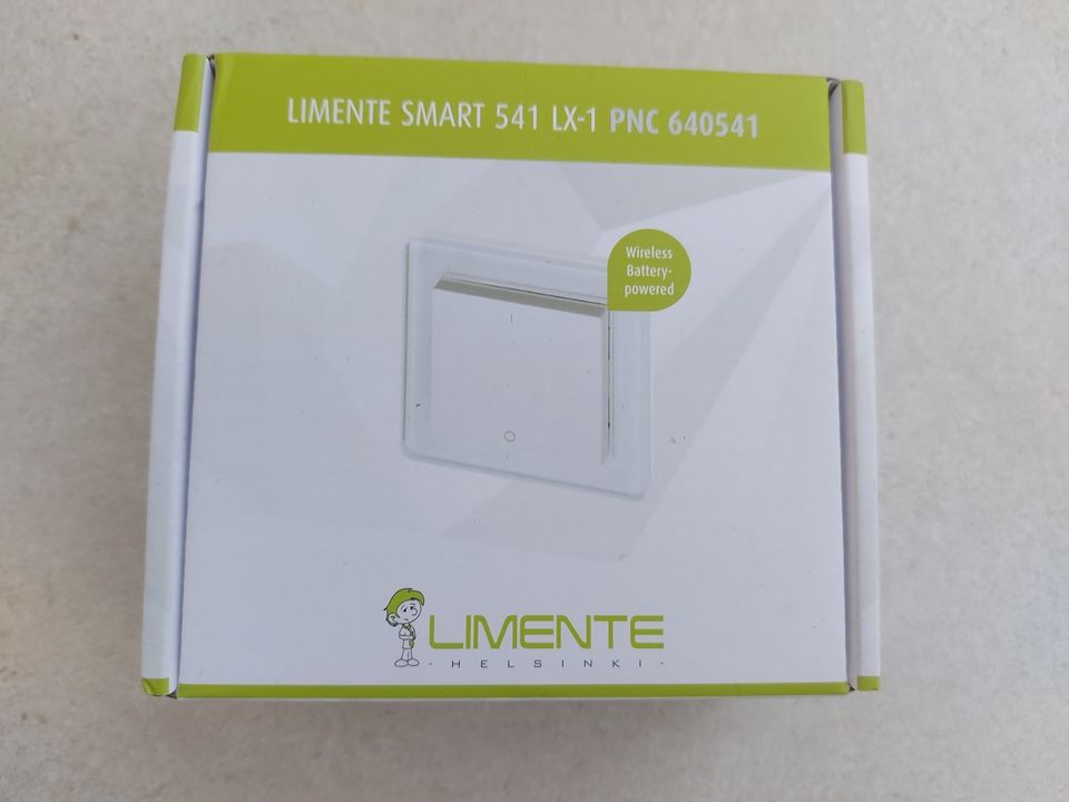 Limente Smart 541 Luxus 1-osainen kytkin (uusi)