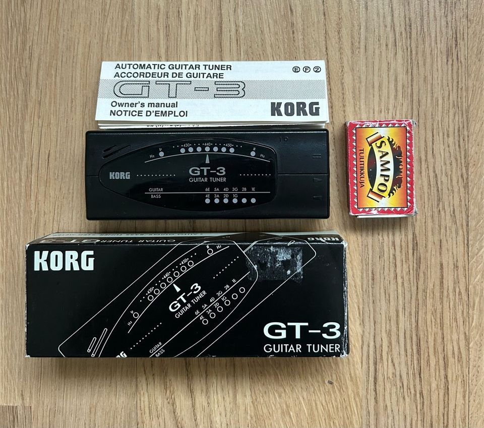 Korg GT-3 -viritysmittari