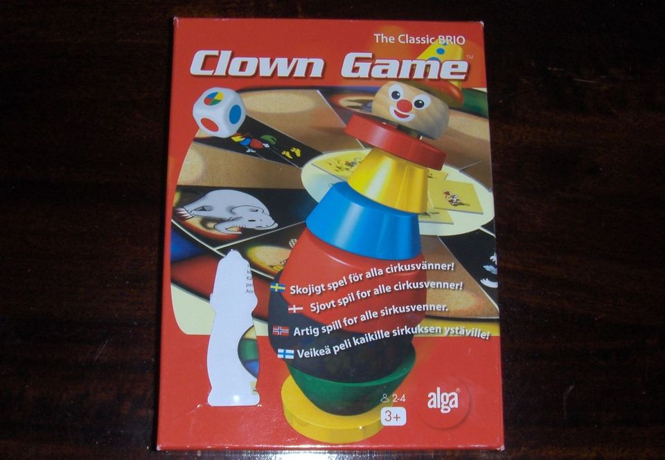 Lasten peli Clown Game The Classic BRIO