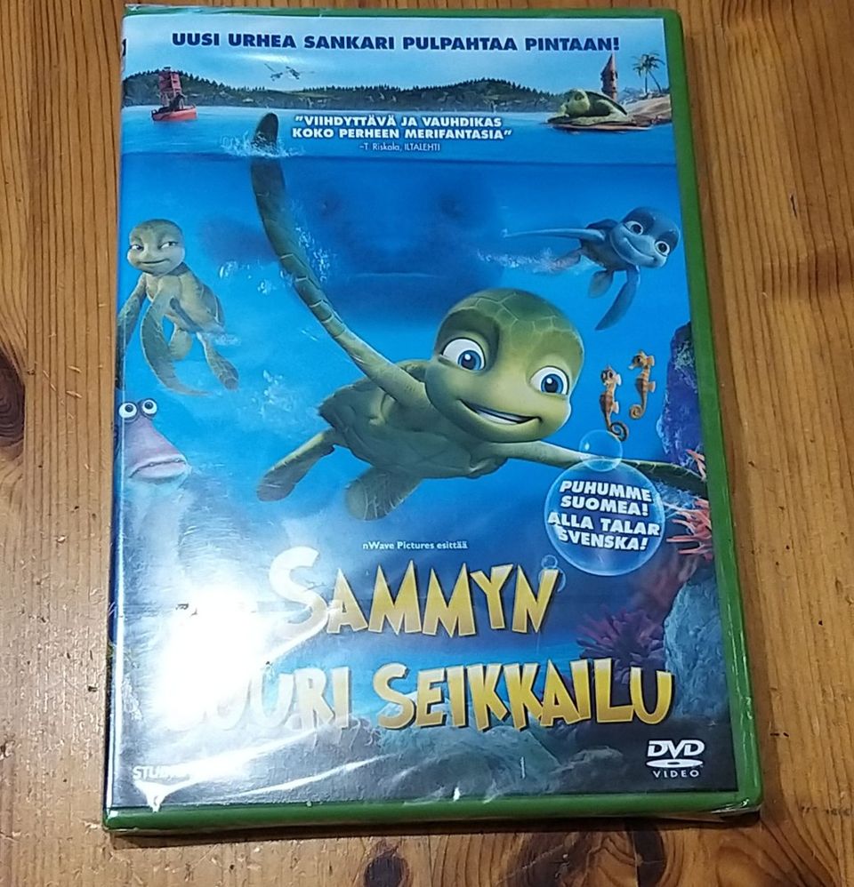 Sammyn suuri seikkailu DVD UUSI