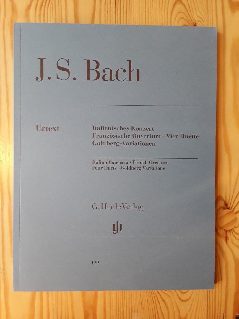 Nuotti: Bach: Italienisches Konzert ym., piano