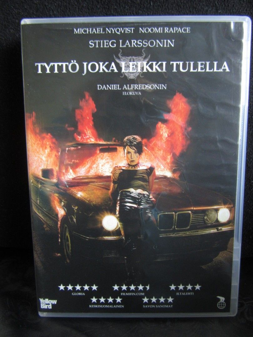 Tyttö joka leikki tulella dvd