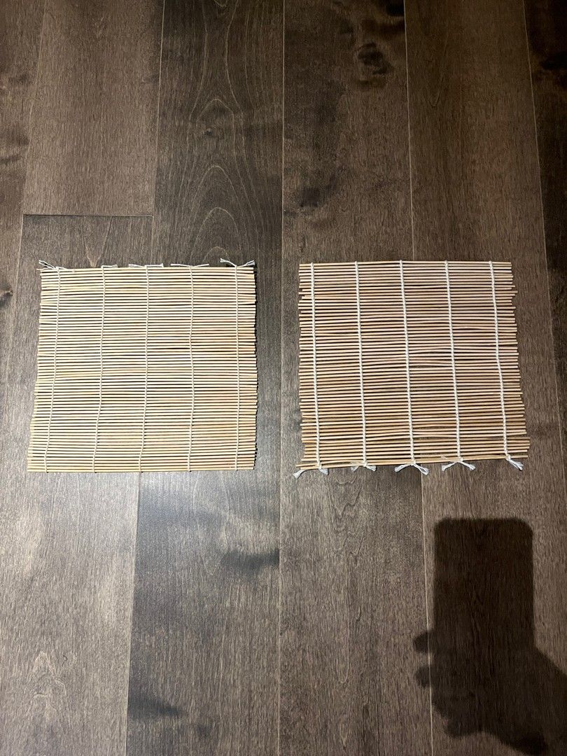 2x bambu sushi matto