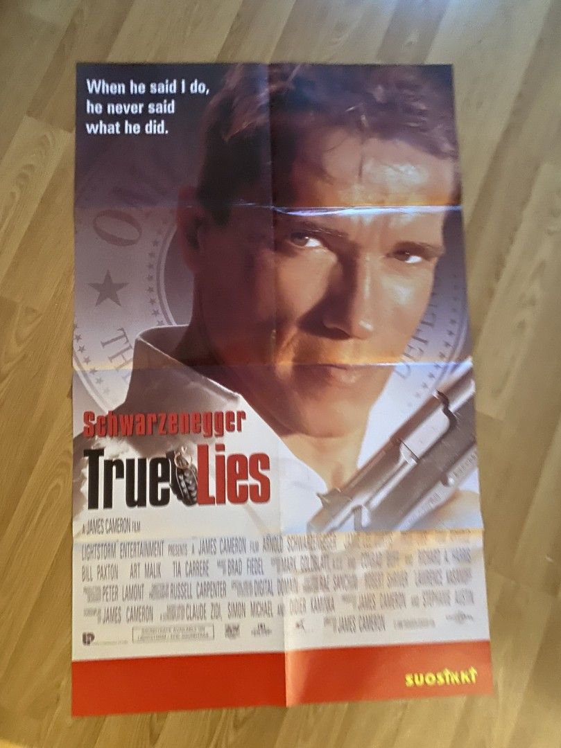 Arnold Schwarzenegger True Lies + Last Action Hero julisteet