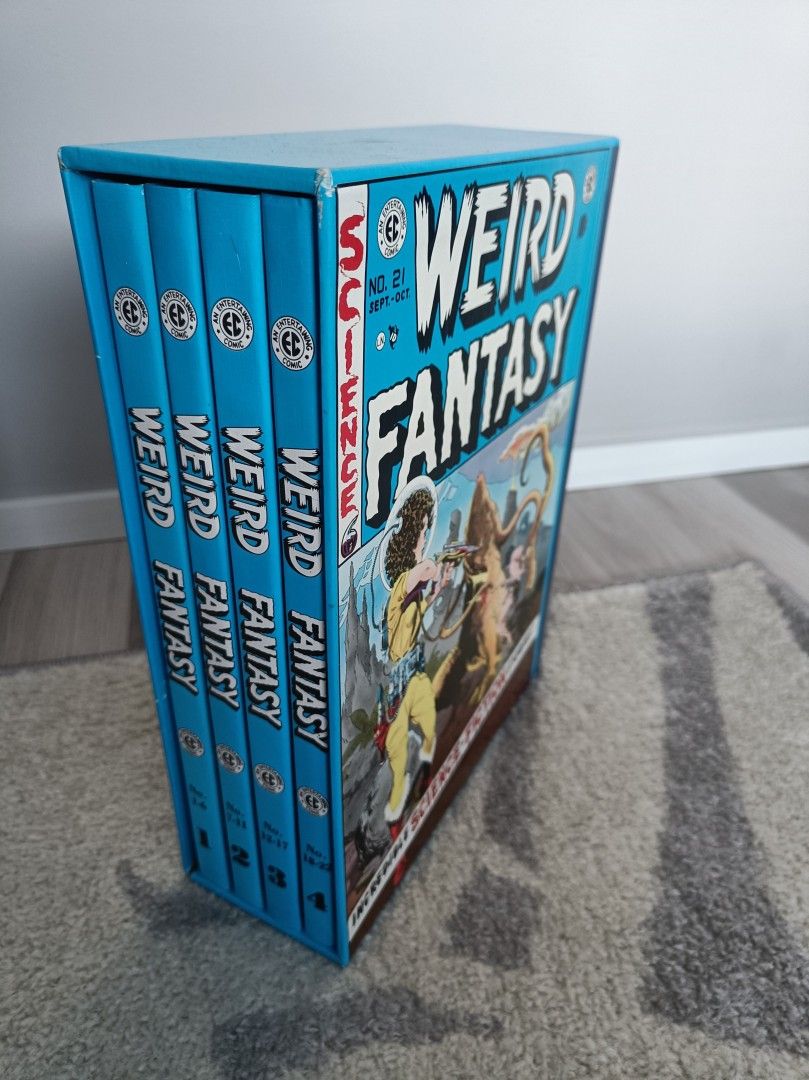 EC Weird Fantasy kirjaboxi 1-4