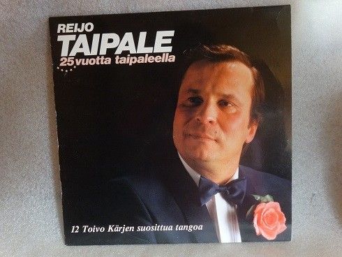 Reijo Taipale 25 vuotta taipaleella LP-levy