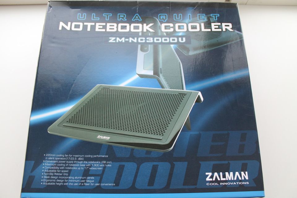 Zalman ZM-NC3000U kannettavan jäähdytysalusta