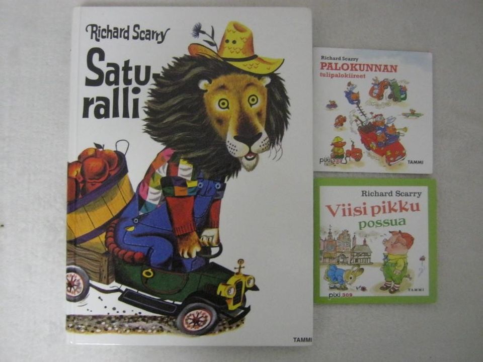 Richard Scarry Saturalli, Imatra/posti