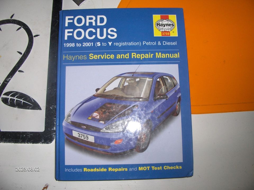 Ford focus mk1 korjausopas