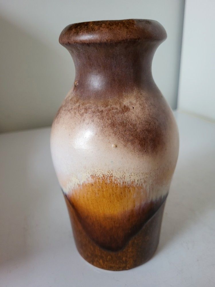 Maljakko Schreurich Keramik 18cm ruskea oranssi