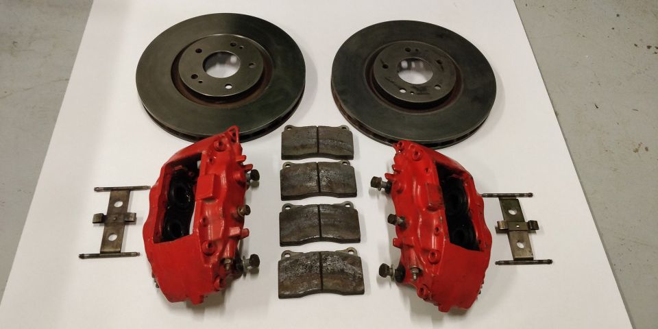 Lancer Evo 8 Brembo etujarrut