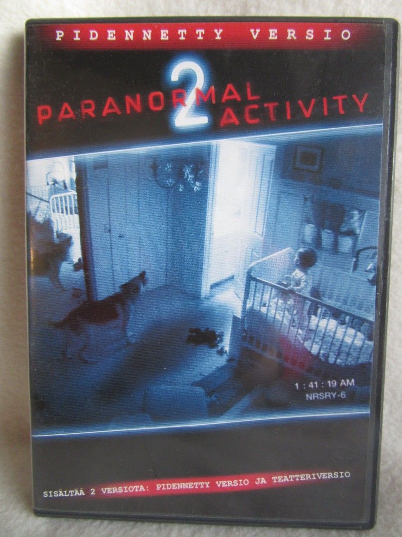 Paranormal Activity 2 dvd