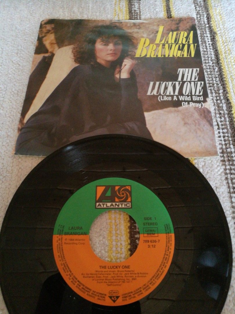 Laura Branigan 7" The lucky one / Breaking out