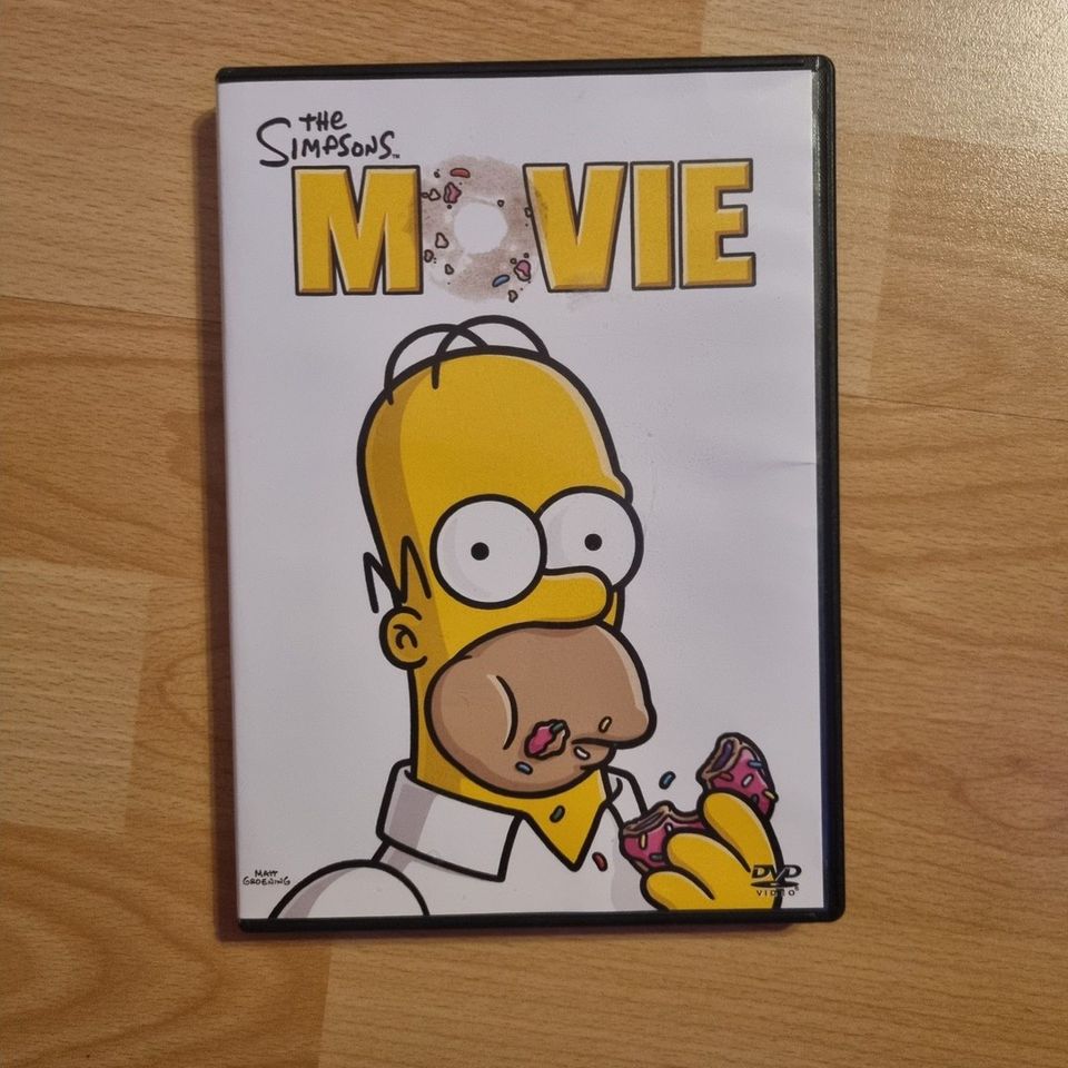 DVD The Simpsons Movie 2007 Elokuva