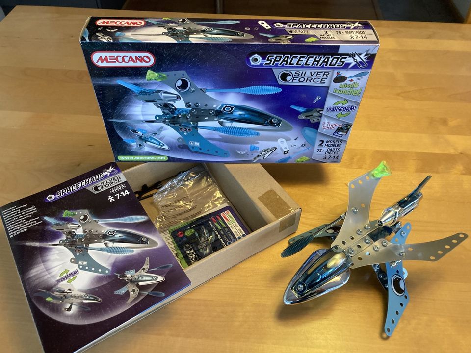 Meccano Spacechaos Silver Force