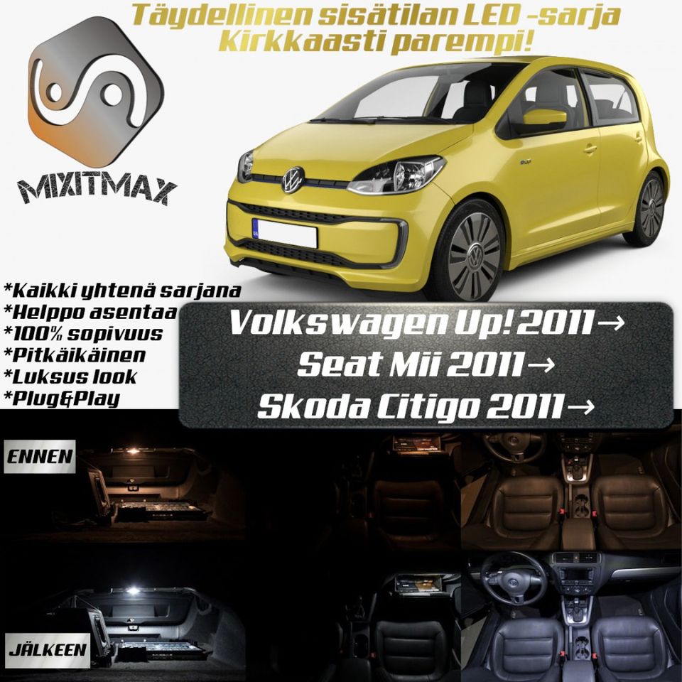 Volkswagen Up Sisätilan LED -sarja ;x6