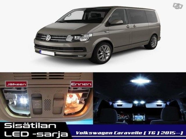 VW Caravelle /Multivan(T6)Sisätilan LED-sarja;x25