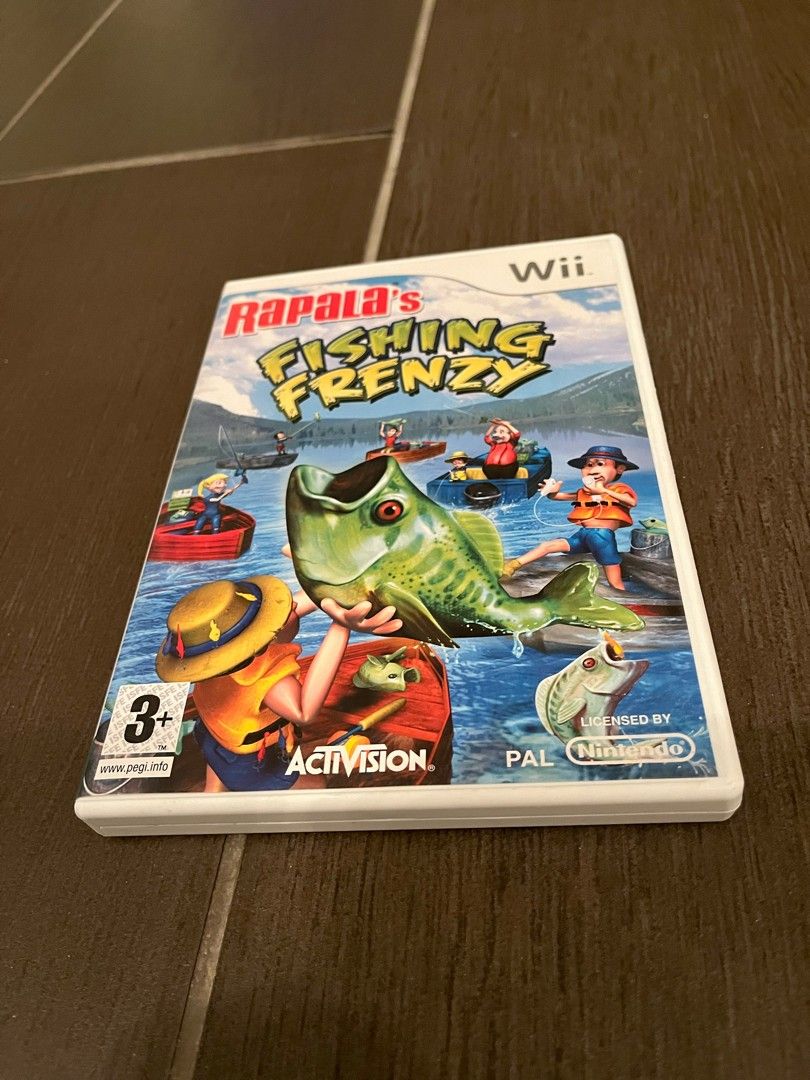 Wii Rapala fishing frenzy