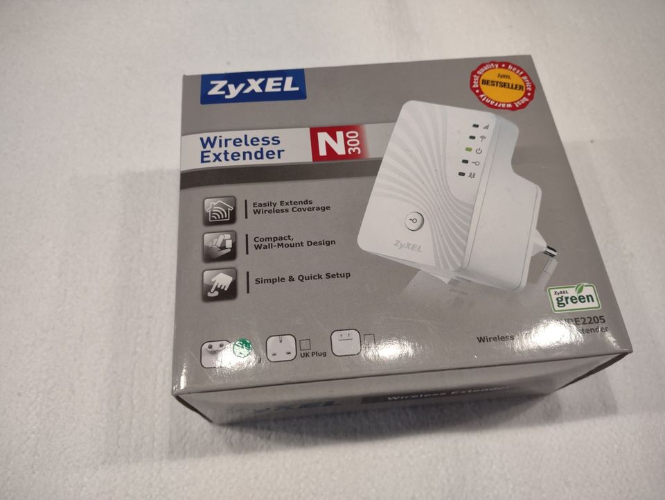 Wireless Range Extender N300 ZyXel