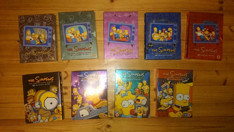 Simpsonit 1-8+10 kaudet