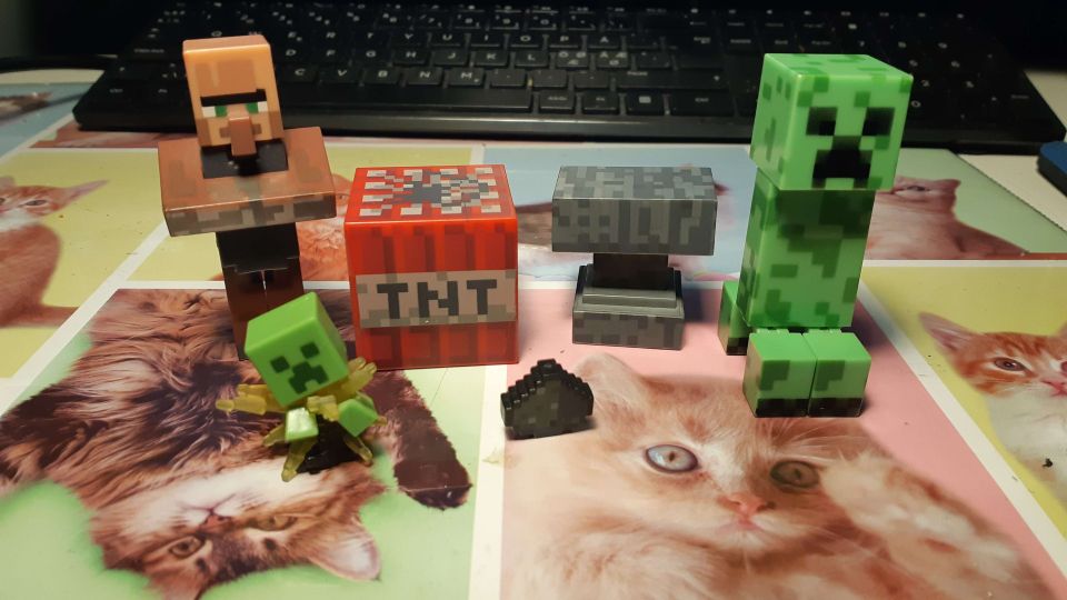 Minecraft figuureita