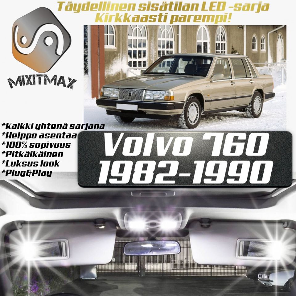 Volvo 760 Sisätilan LED -sarja ;x14