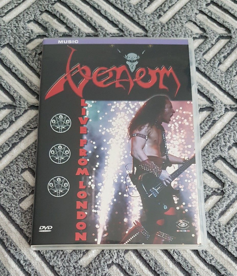 Venom - Live From London Rare DVD