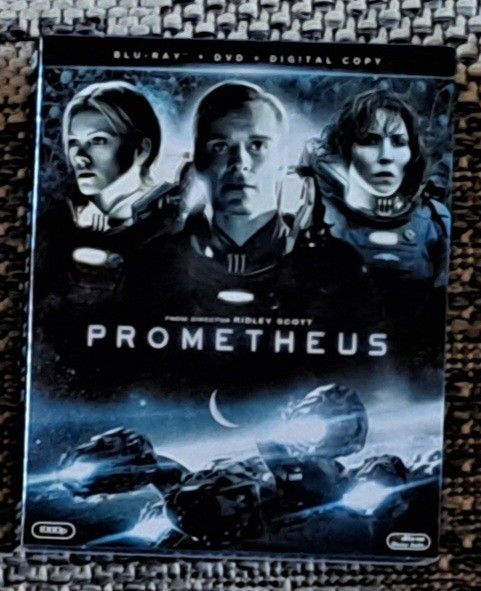 Prometheus blu-ray + dvd