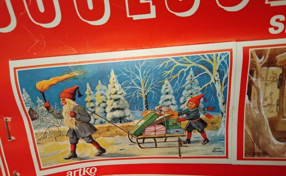 Vintage joulu juliste (1)