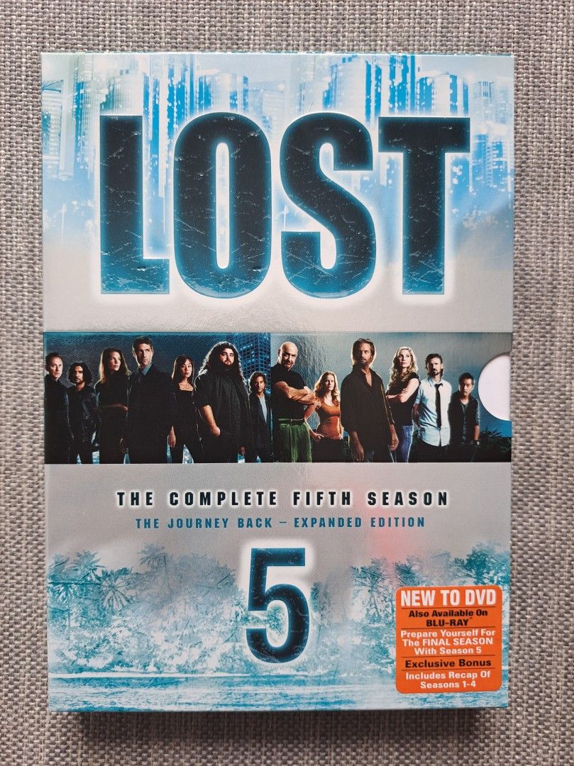 Lost - 5. Tuotantokausi dvd