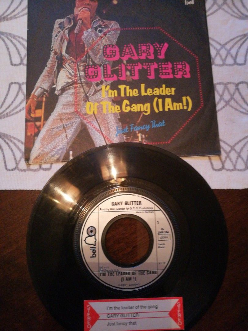 Gary Glitter 7" I'm the leader of the gang