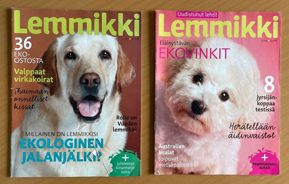 Lemmikki ja Koiramme-lehdet