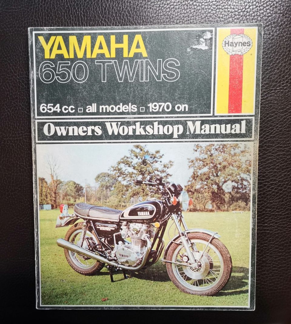 Yamaha xs 650 jytäjammu korjauskirja