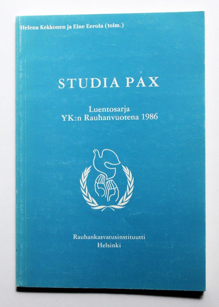 Studia Pax: Luentosarja YK:n Rauhanvuotena 1986
