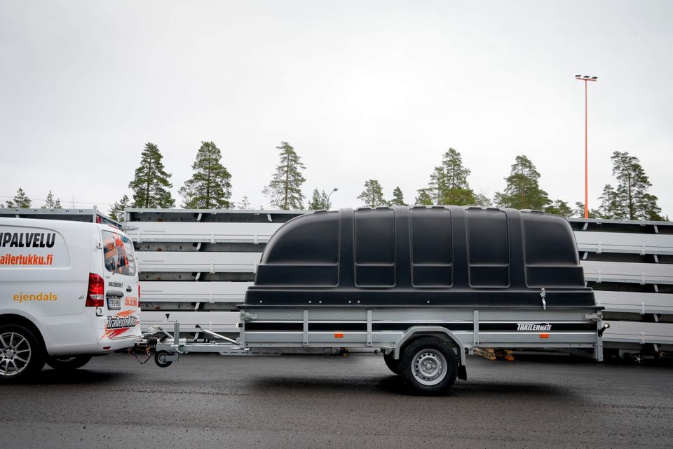 TRAILERMATE 1-aks. 750 kg (400 x 183cm) Kuomukärry