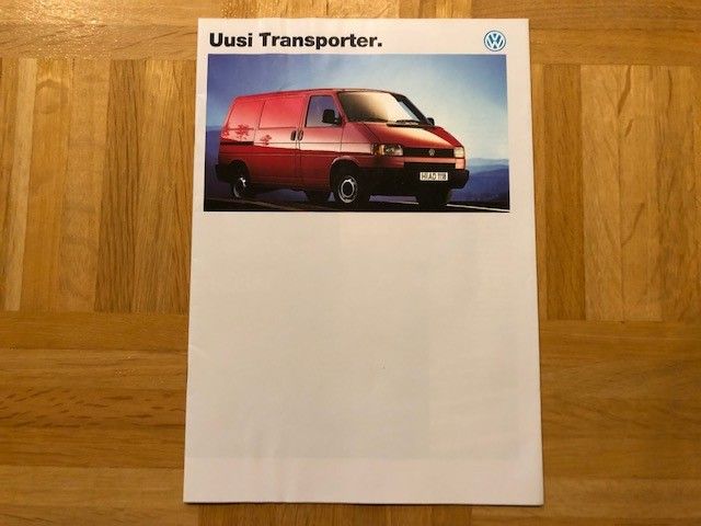 Esite Volkswagen Transporter T4 vuodelta 1991, VW