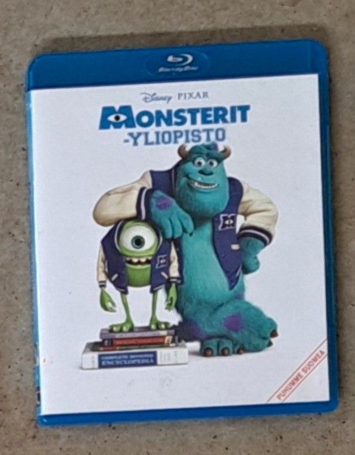 Monsterit yliopisto blu-ray