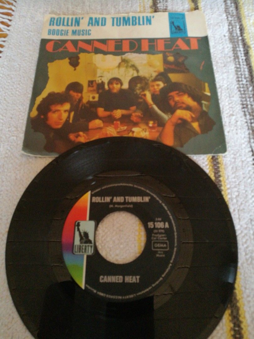Canned Heat 7" Rollin' and tumblin'