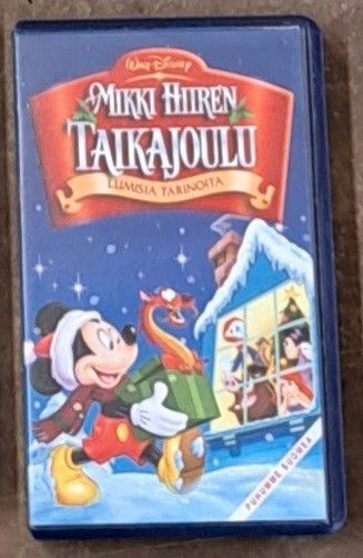 Mikki hiiren taikajoulu lumisia tarinoita vhs