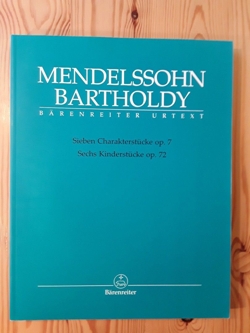 Nuotti: Mendelssohn: Pianokappaleita