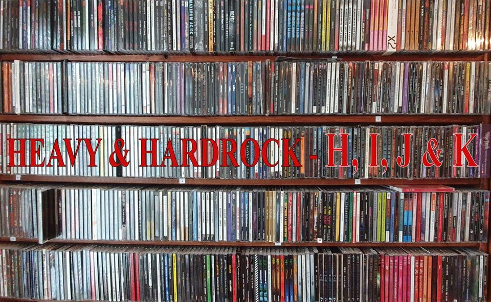 Heavy & hardrock levyjä - H, I, J ja K