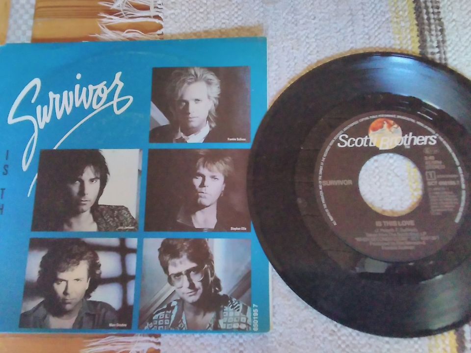 Survivor 7" Is this love / Can't let you go