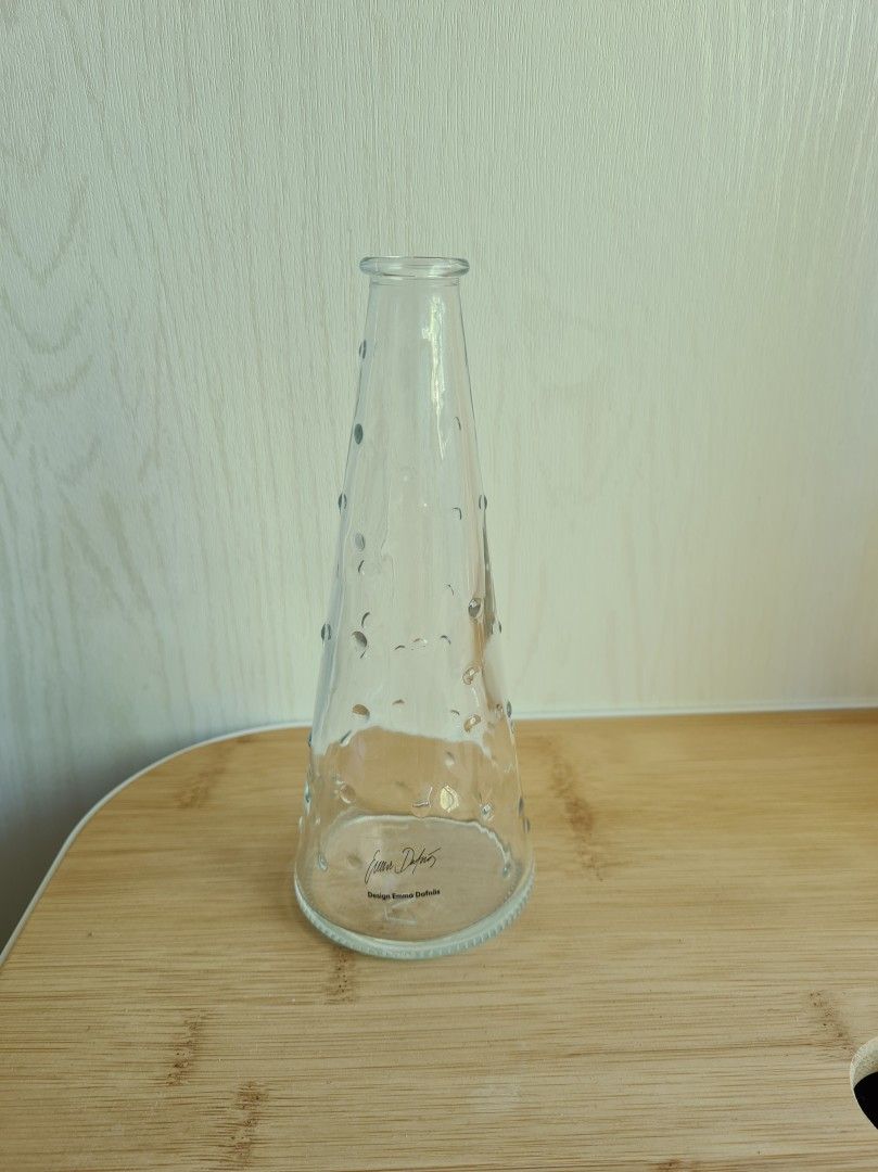 Ikea Snertig kirkas lasinen maljakko