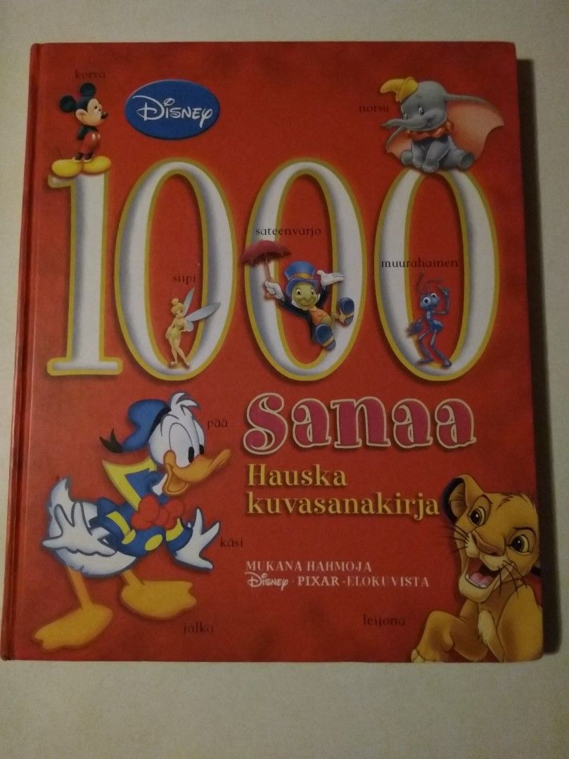 Disneyn 1000 sanaa kirja